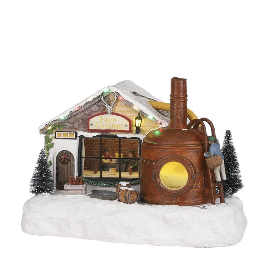 Luville Beer Brewery 1101048 - Schneewald - 4,5V batteriebetrieben