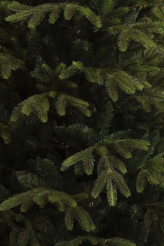Felton künstlicher Weihnachtsbaum mit LEDs 185cm x 124cm PE/PVC Black Box Trees