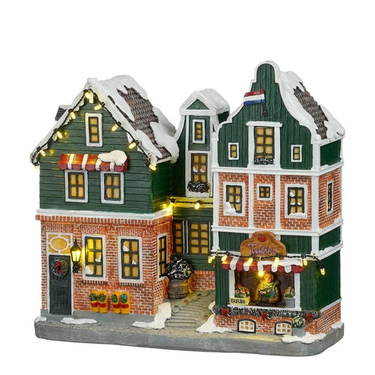 Luville Facade Street Zaandam 1180589 - Molendam – 4,5V batteriebetrieben