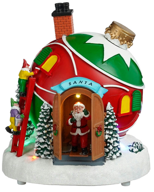 Luville Santa ball house 1179580 - 4,5V batteriebetrieben