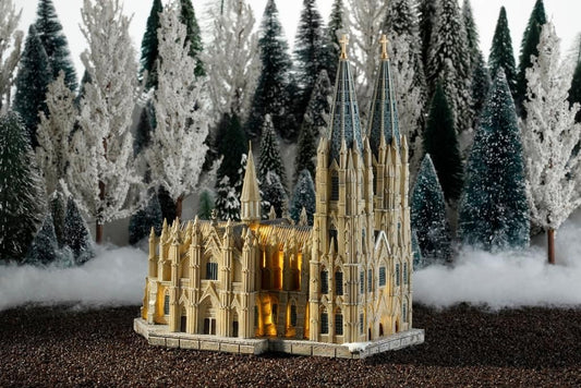 Luville Kölner Dom 28,5cm 1142382 - Around the World – 4,5V batteriebetrieben