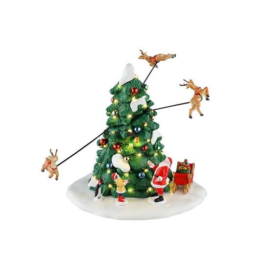 Lemax  Reindeer Races 54455 - 4,5V batteriebetrieben