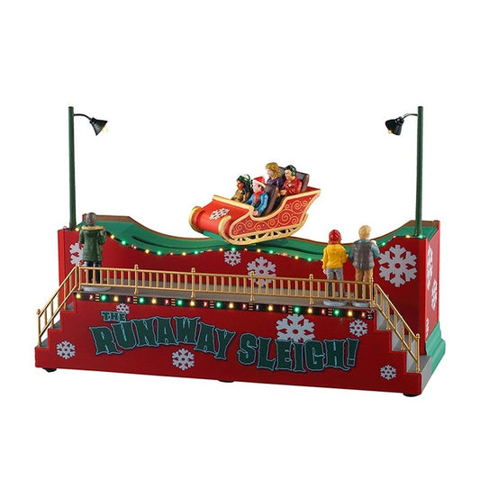Lemax The Runaway Sleigh 54453 - inkl. 4,5V Adapter